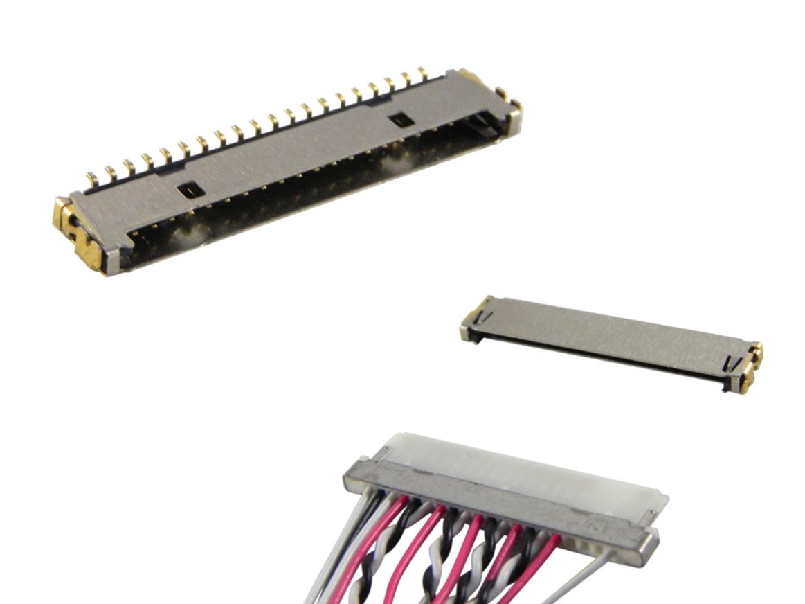 1.0 mm LVDS / eDP connectors